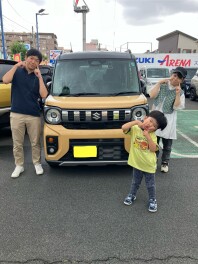 スペーシアギアご納車しました。